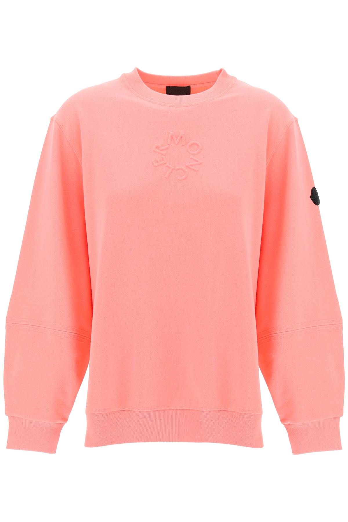 Moncler MONCLER crewneck sweatshirt with emb