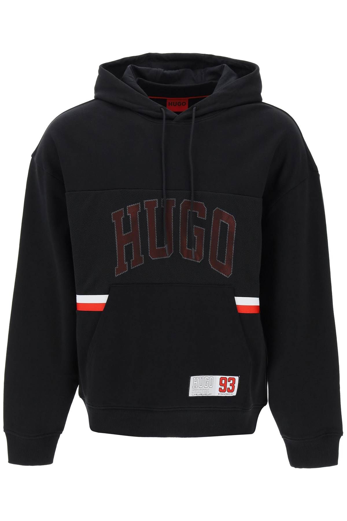 Hugo HUGO relaxed fit hoodie sweatshirt with