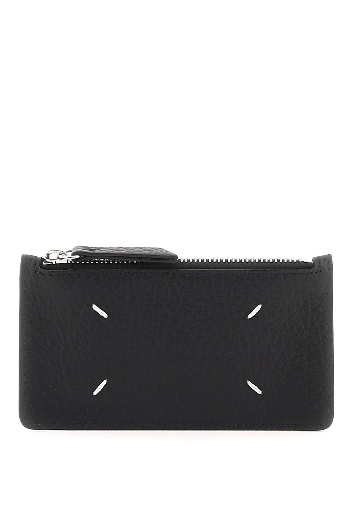 Maison Margiela MAISON MARGIELA leather zipped cardholder