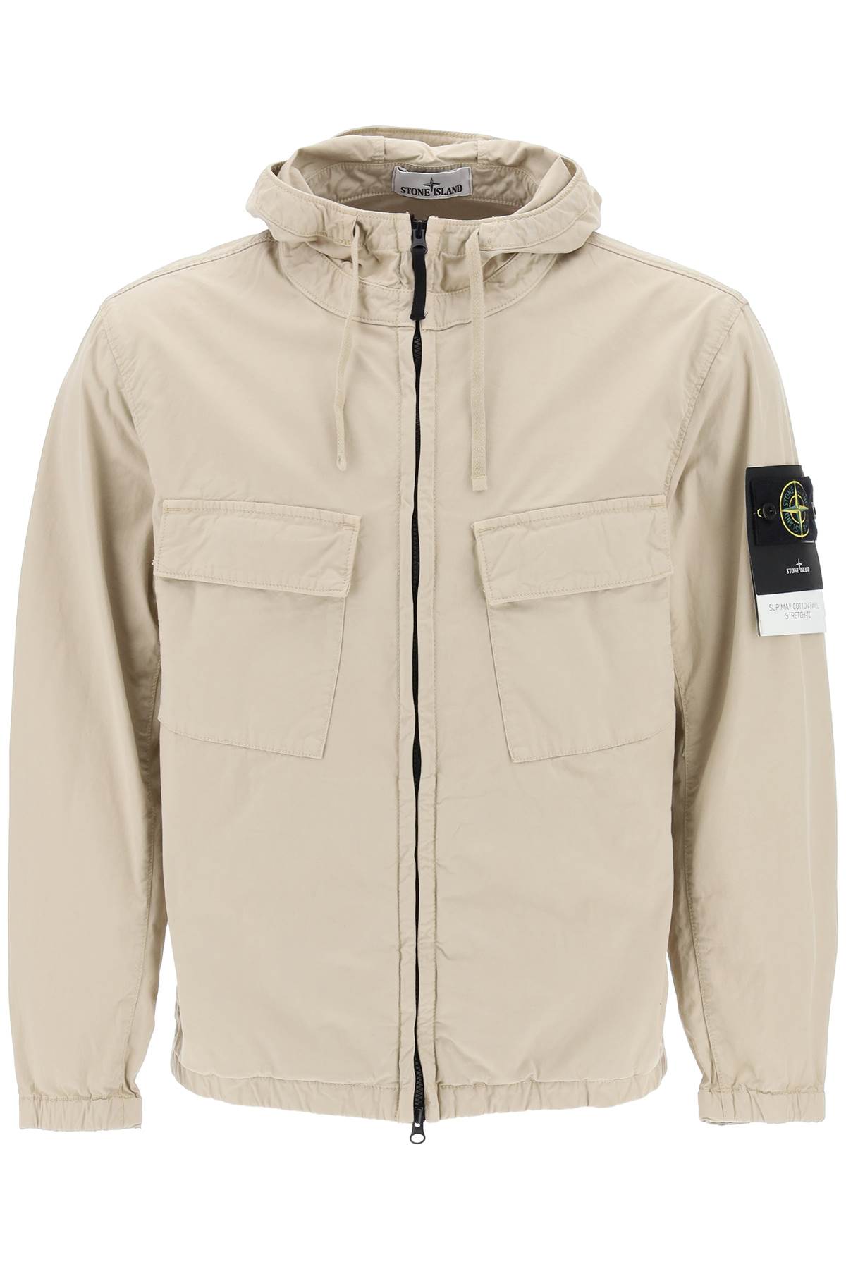 Stone Island STONE ISLAND supima cotton twill stretch-tc jacket