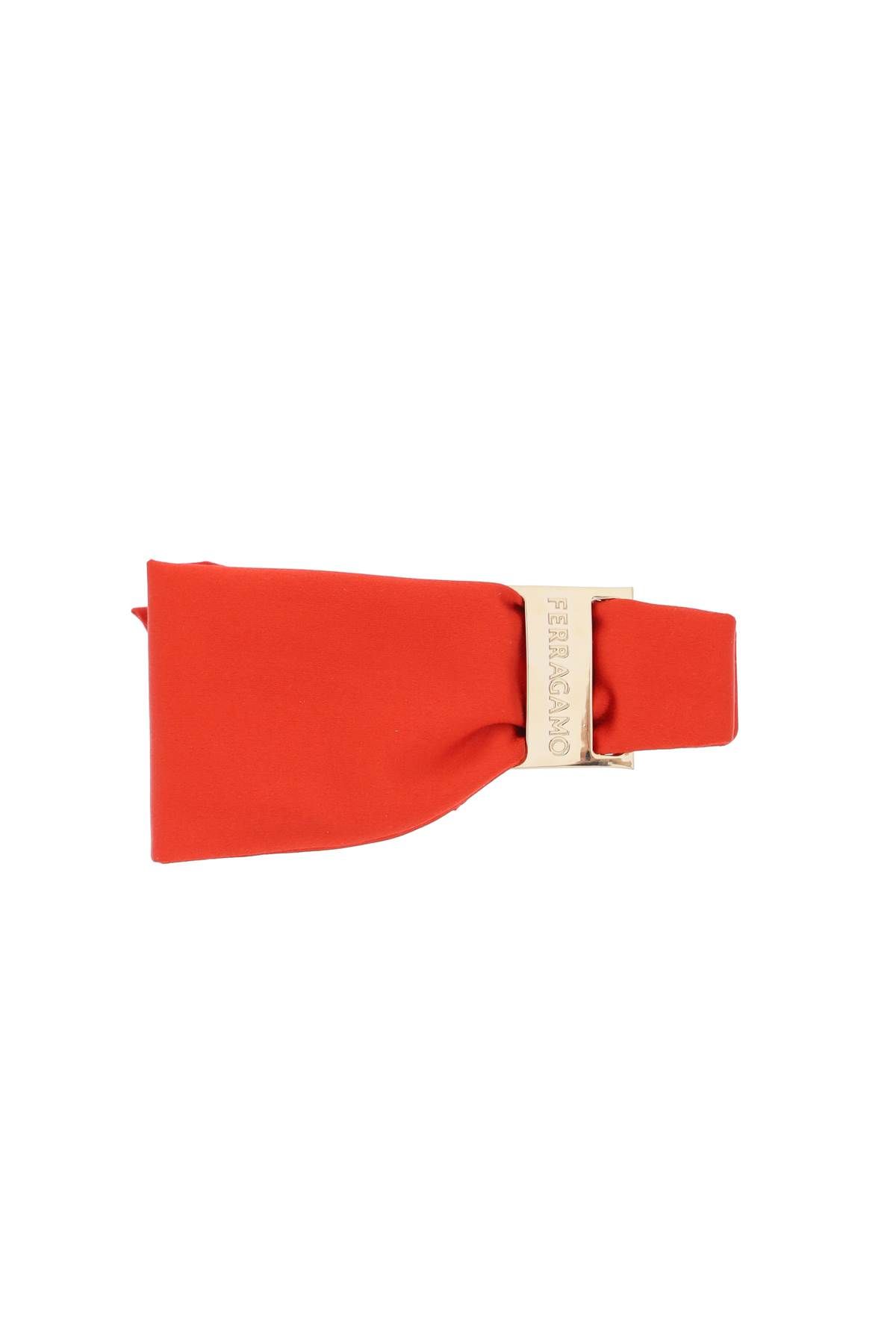 Ferragamo FERRAGAMO hair clip with asymmetrical bow