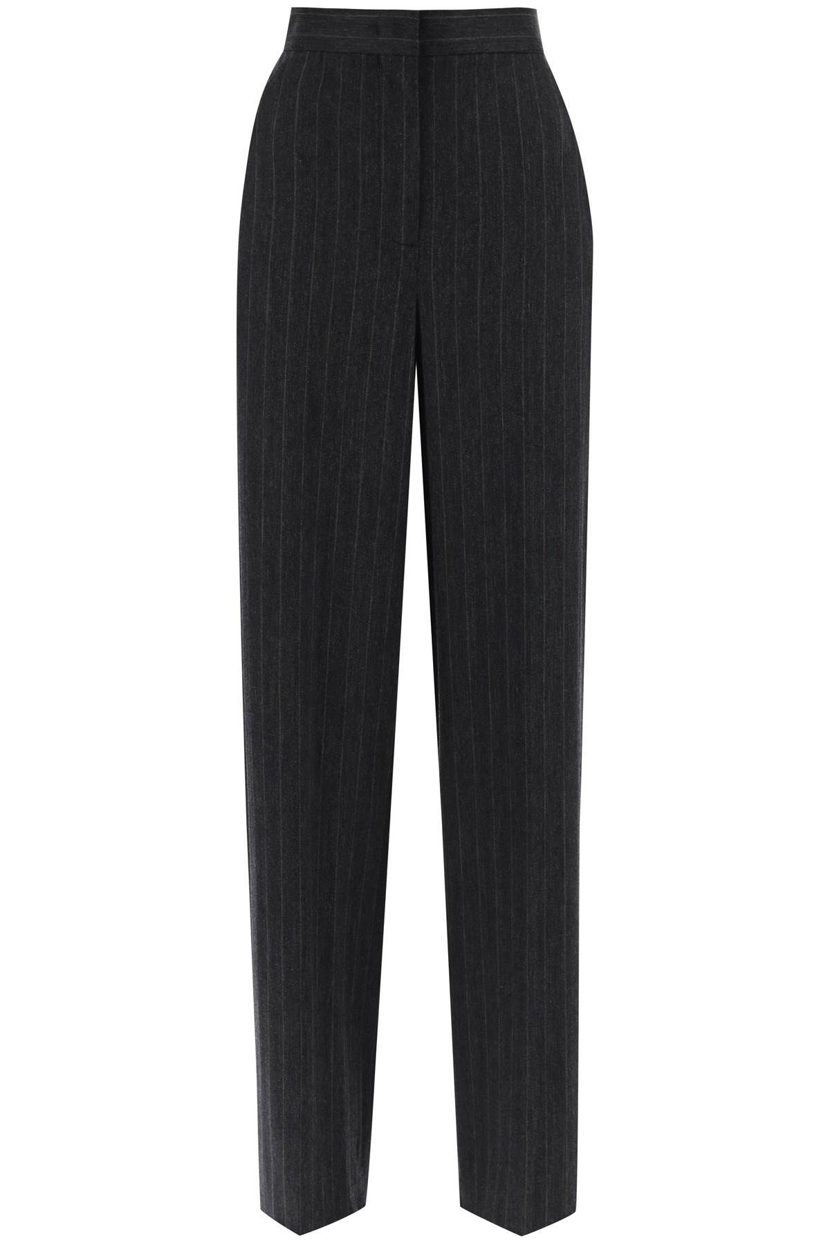 Max Mara MAX MARA 'rea' pants in pinstriped jersey