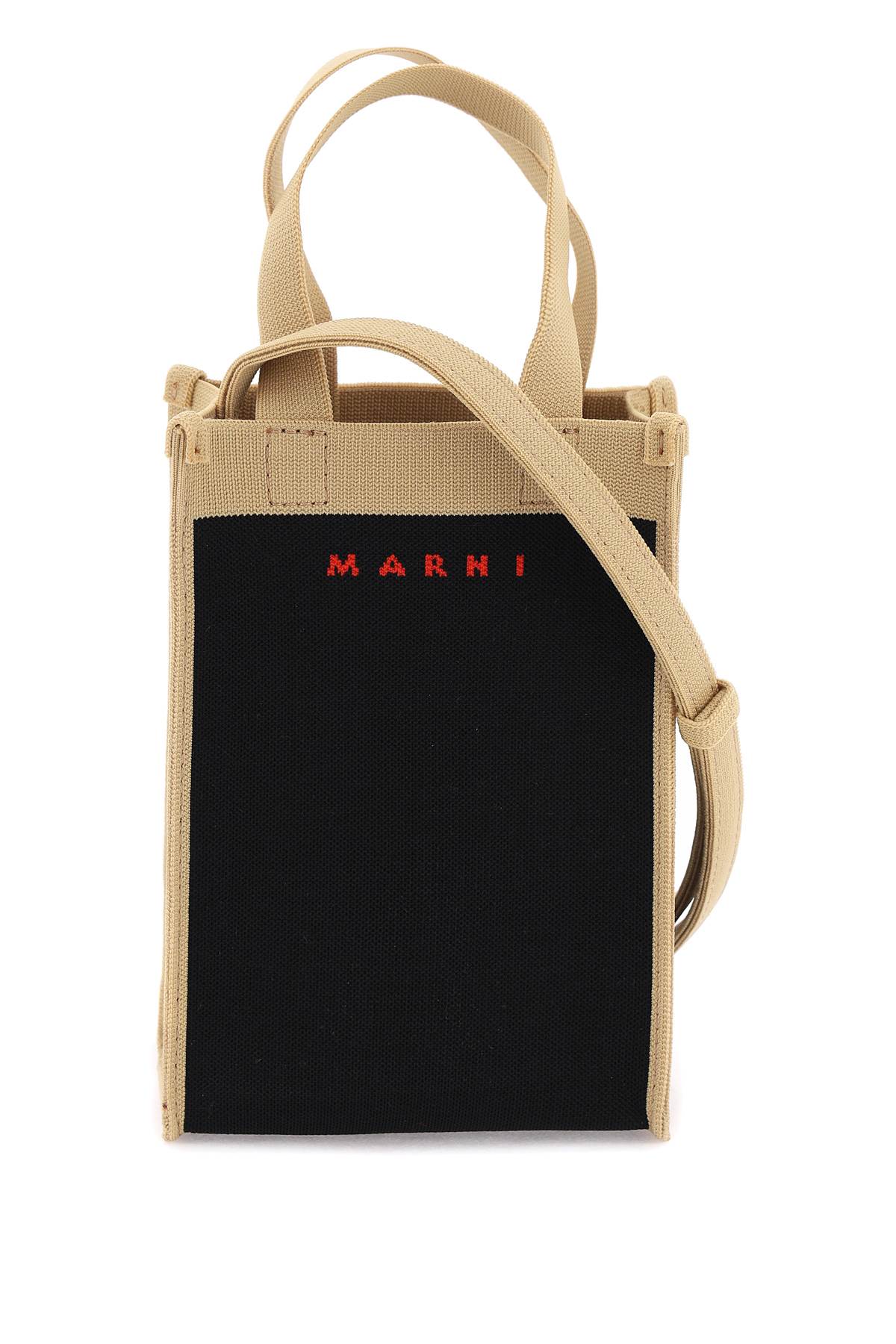 Marni MARNI canvas crossbody bag