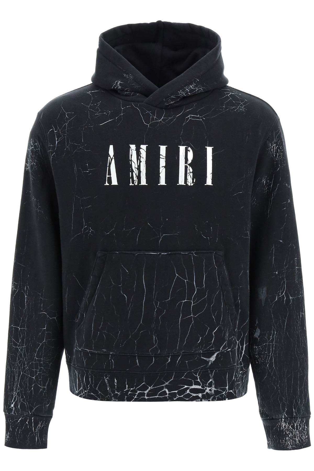 Amiri AMIRI cracked dye logo hoodie