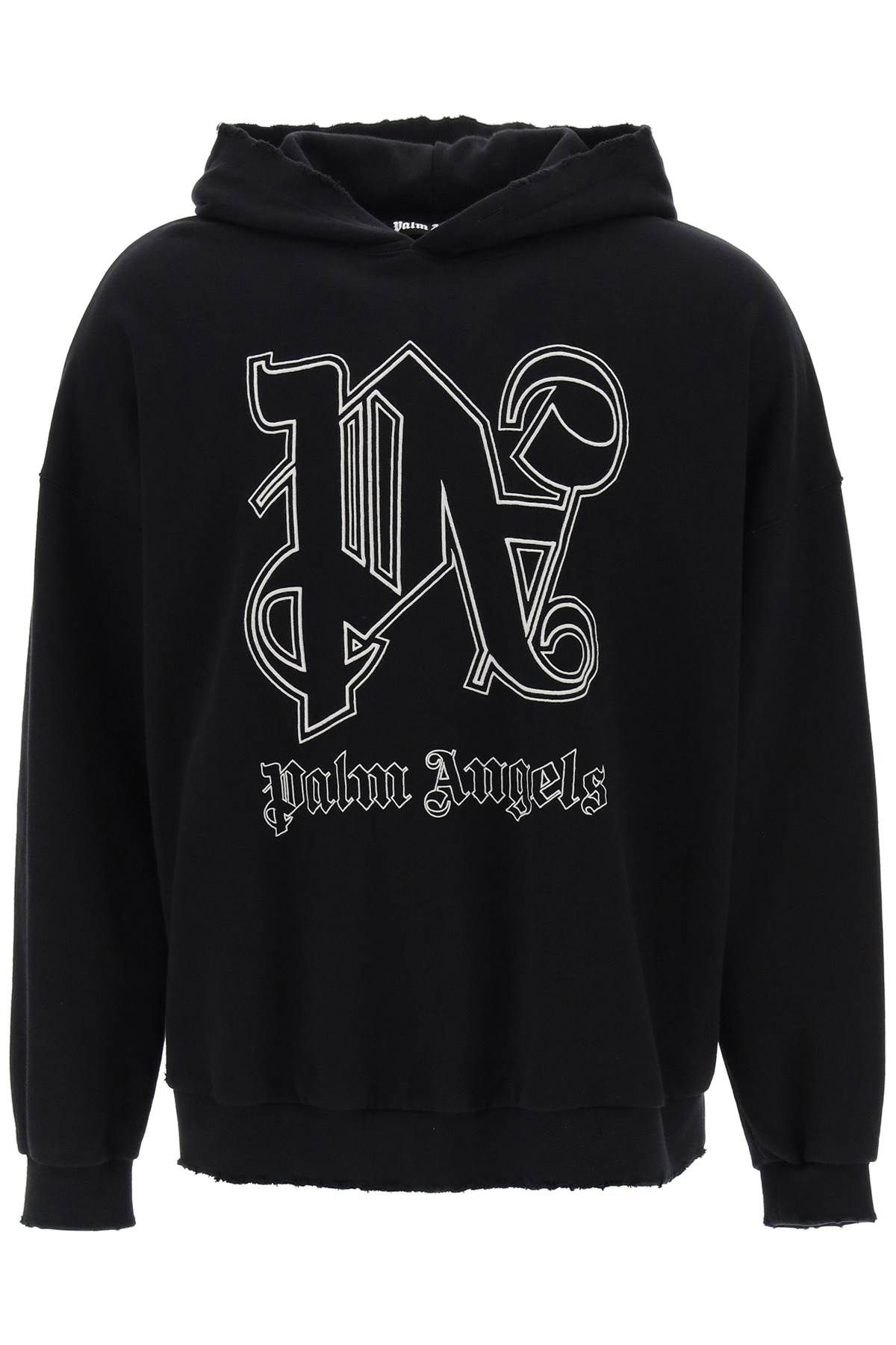 PALM ANGELS PALM ANGELS pa monogram statement hoodie