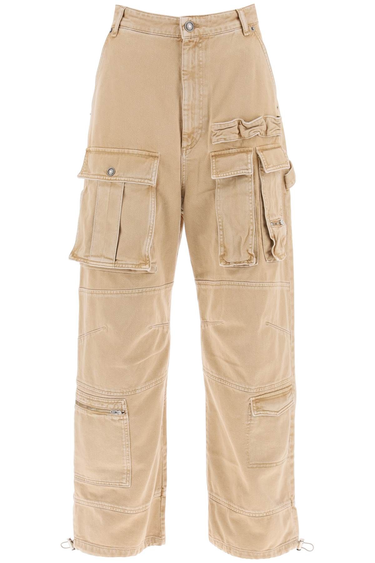 Sportmax SPORTMAX 'vanda' cargo pants in denim