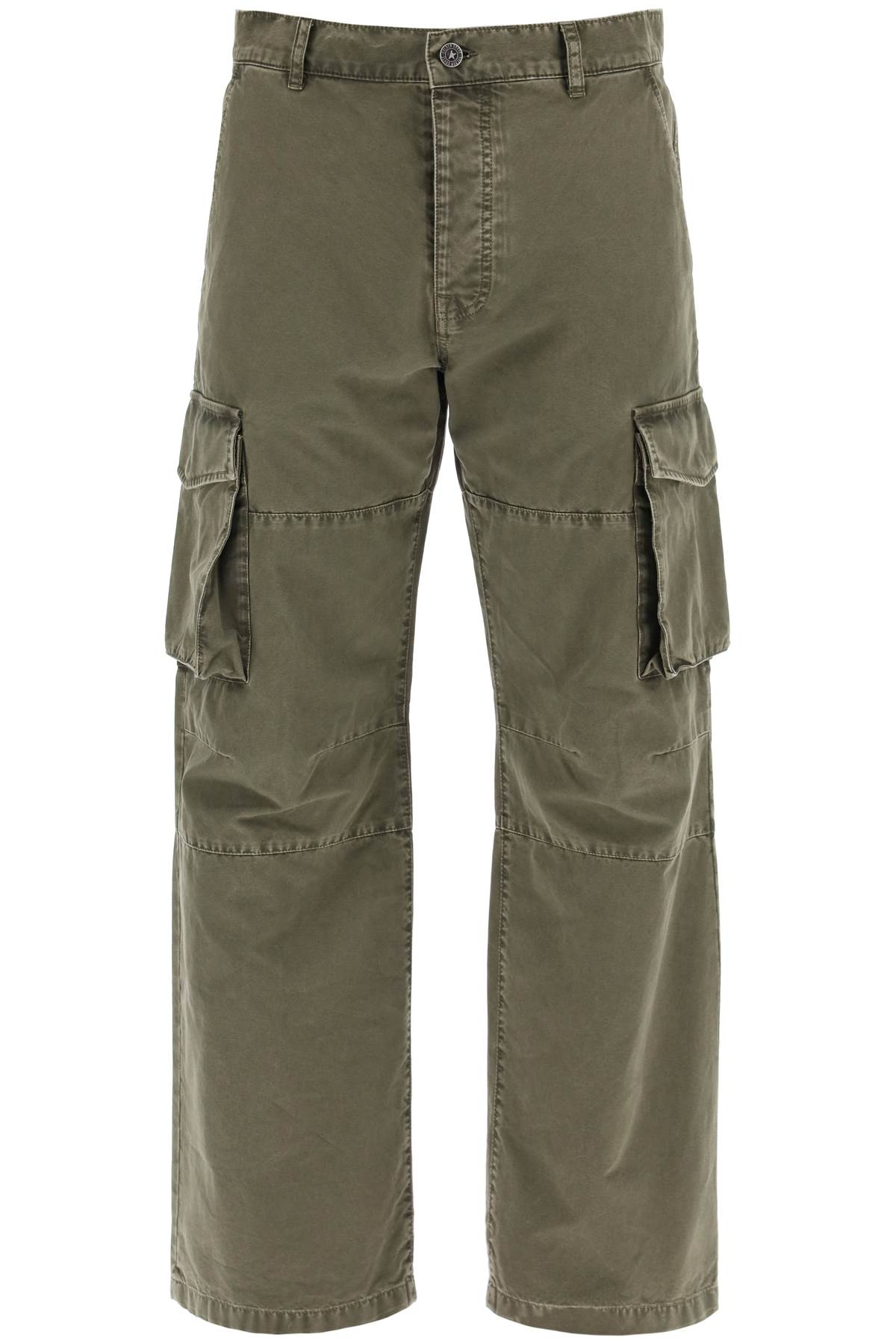 Golden Goose GOLDEN GOOSE cargo canvas pants for men