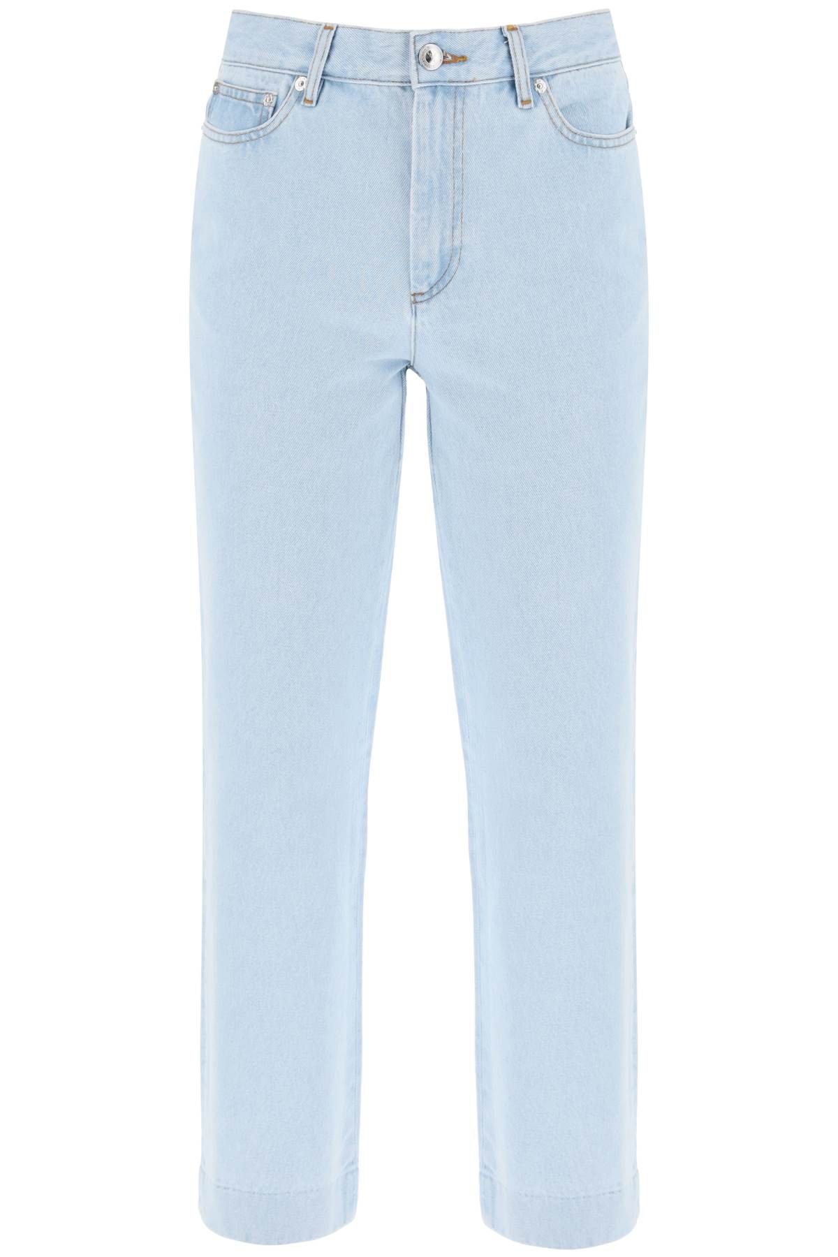 A.P.C. A. P.C. new sailor straight cut cropped jeans