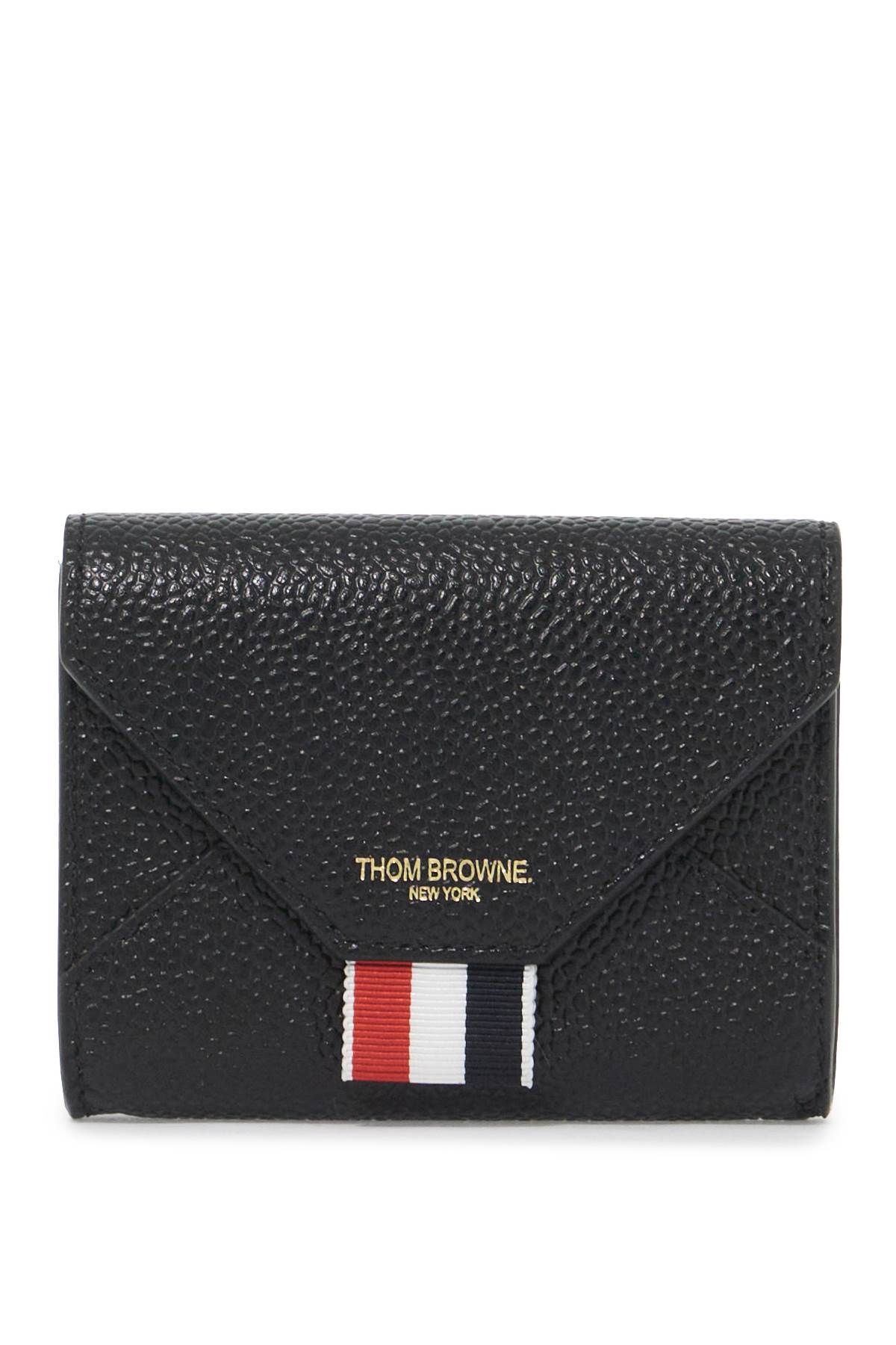 Thom Browne THOM BROWNE pebble grain envelope card