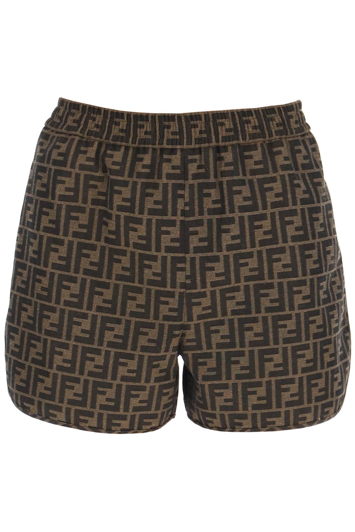 FENDI FENDI "canvas ff shorts for men