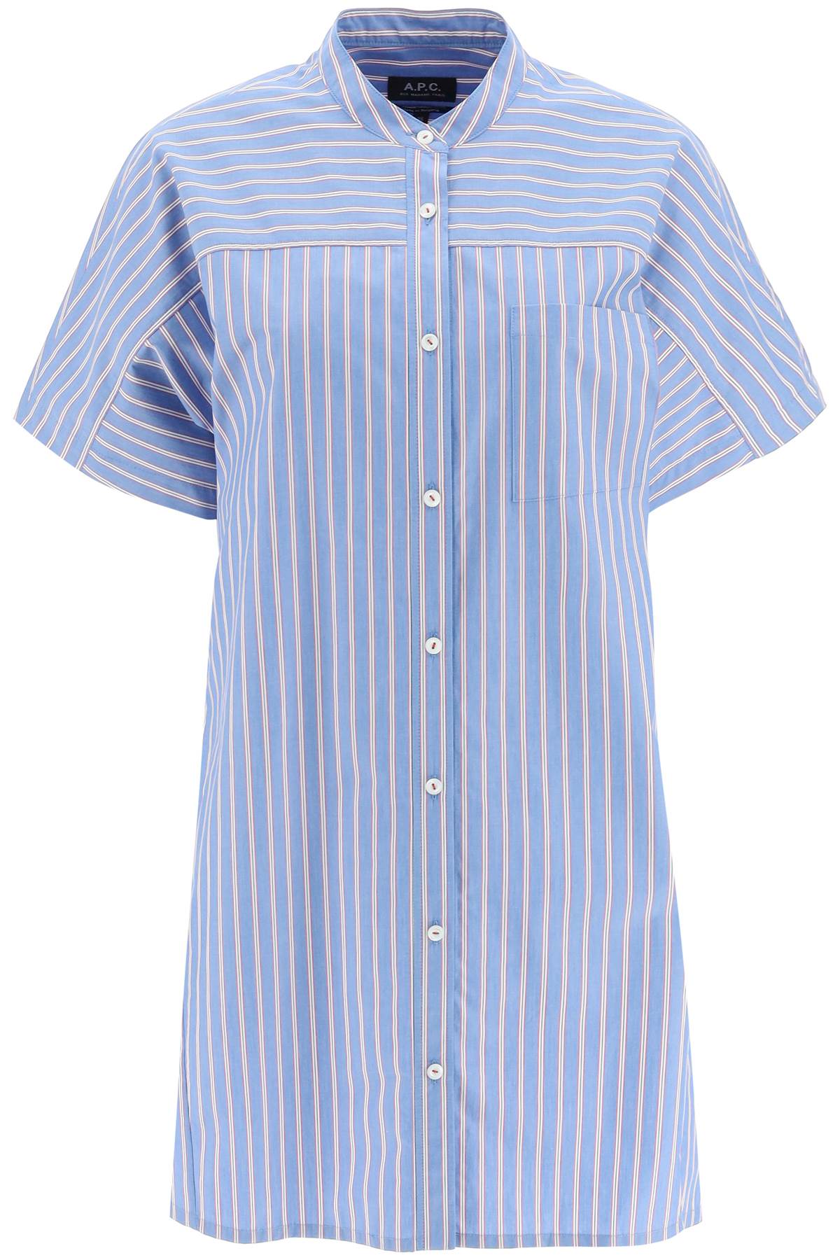 A.P.C. A. P.C. 'sharon' poplin mini dress