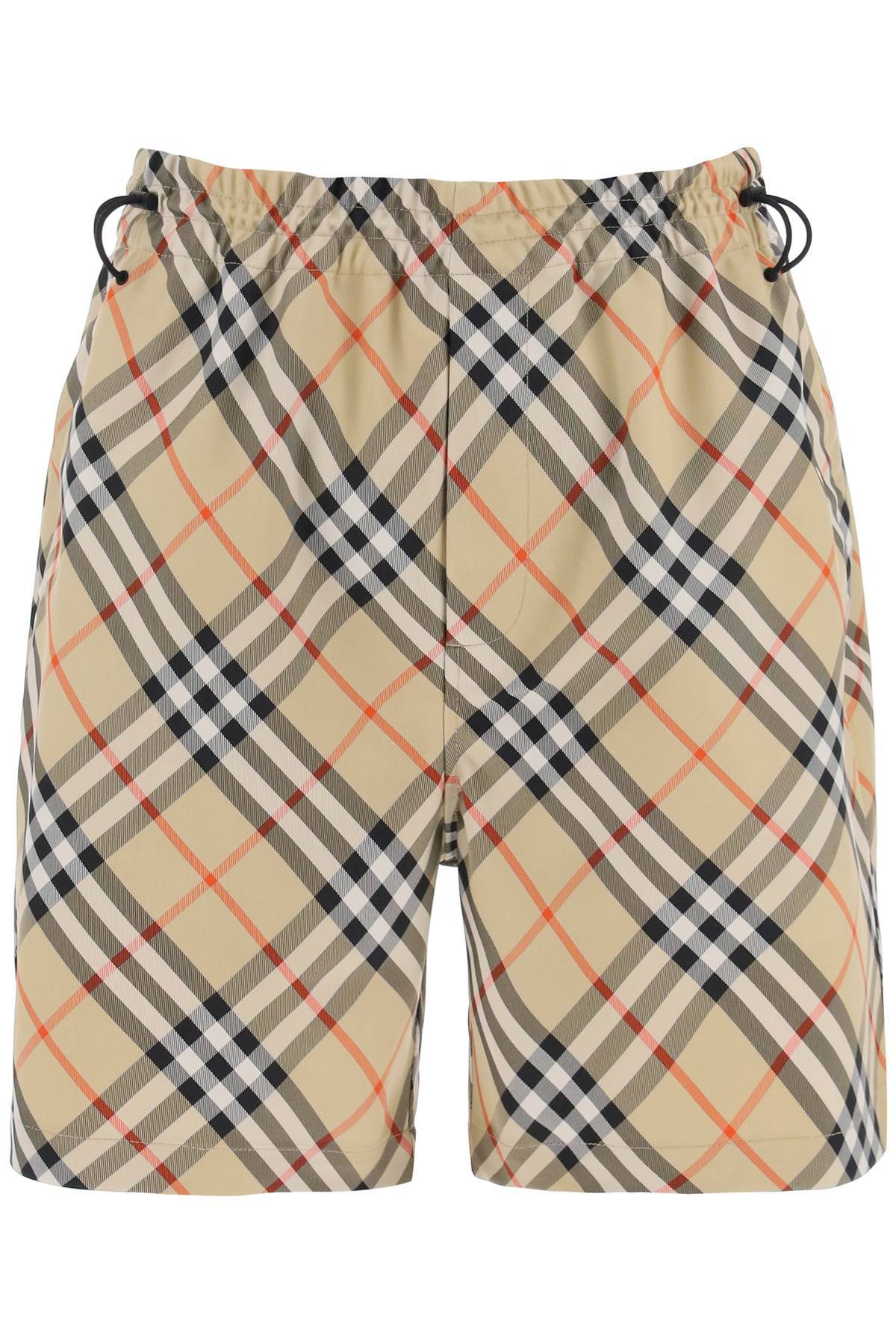 Burberry BURBERRY checkered bermuda shorts