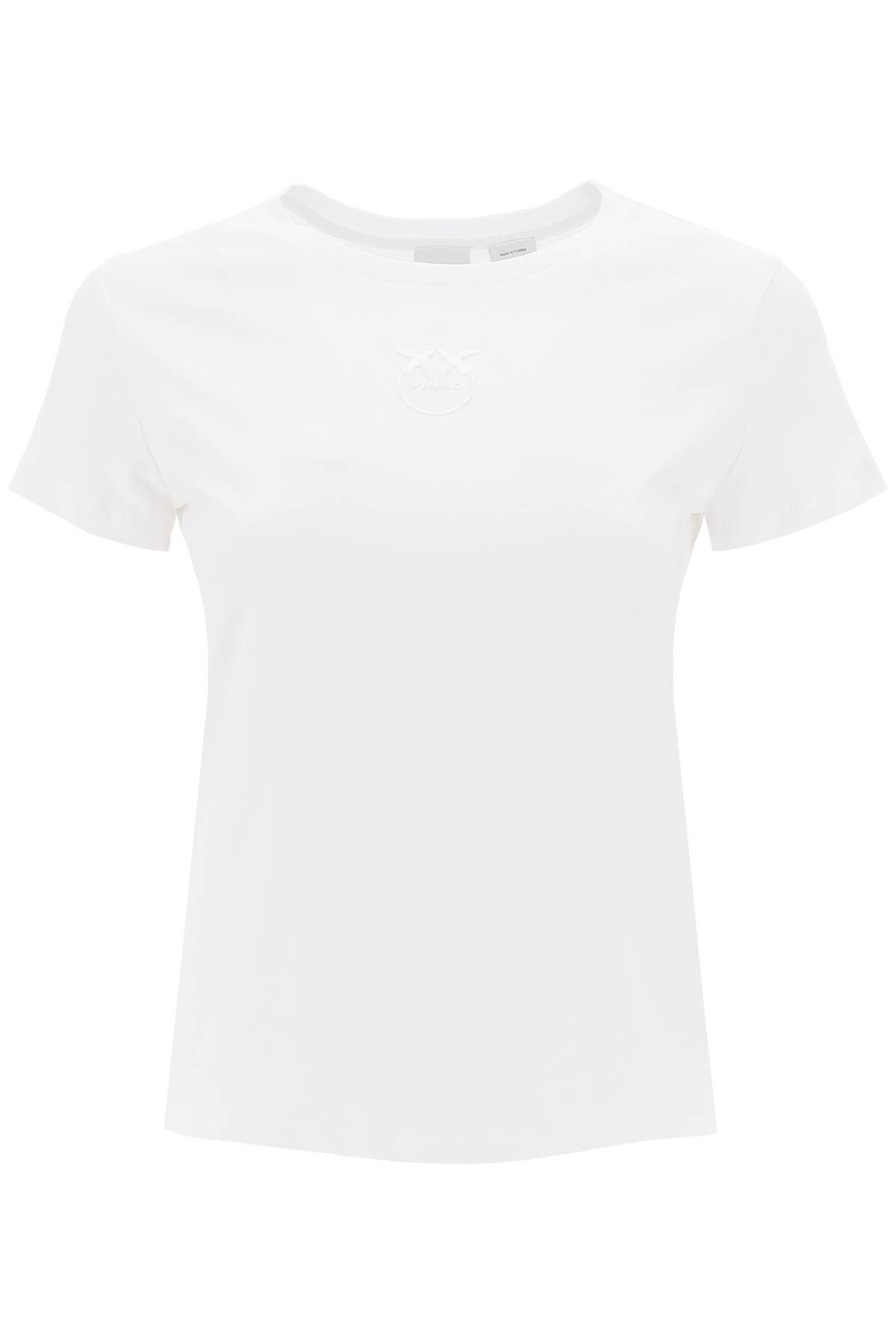 Pinko PINKO embroidered effect logo t-shirt