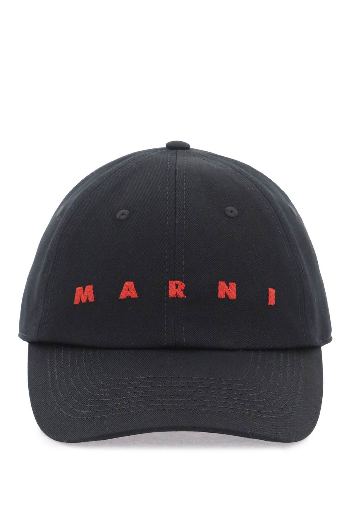 Marni MARNI embroidered logo baseball cap with