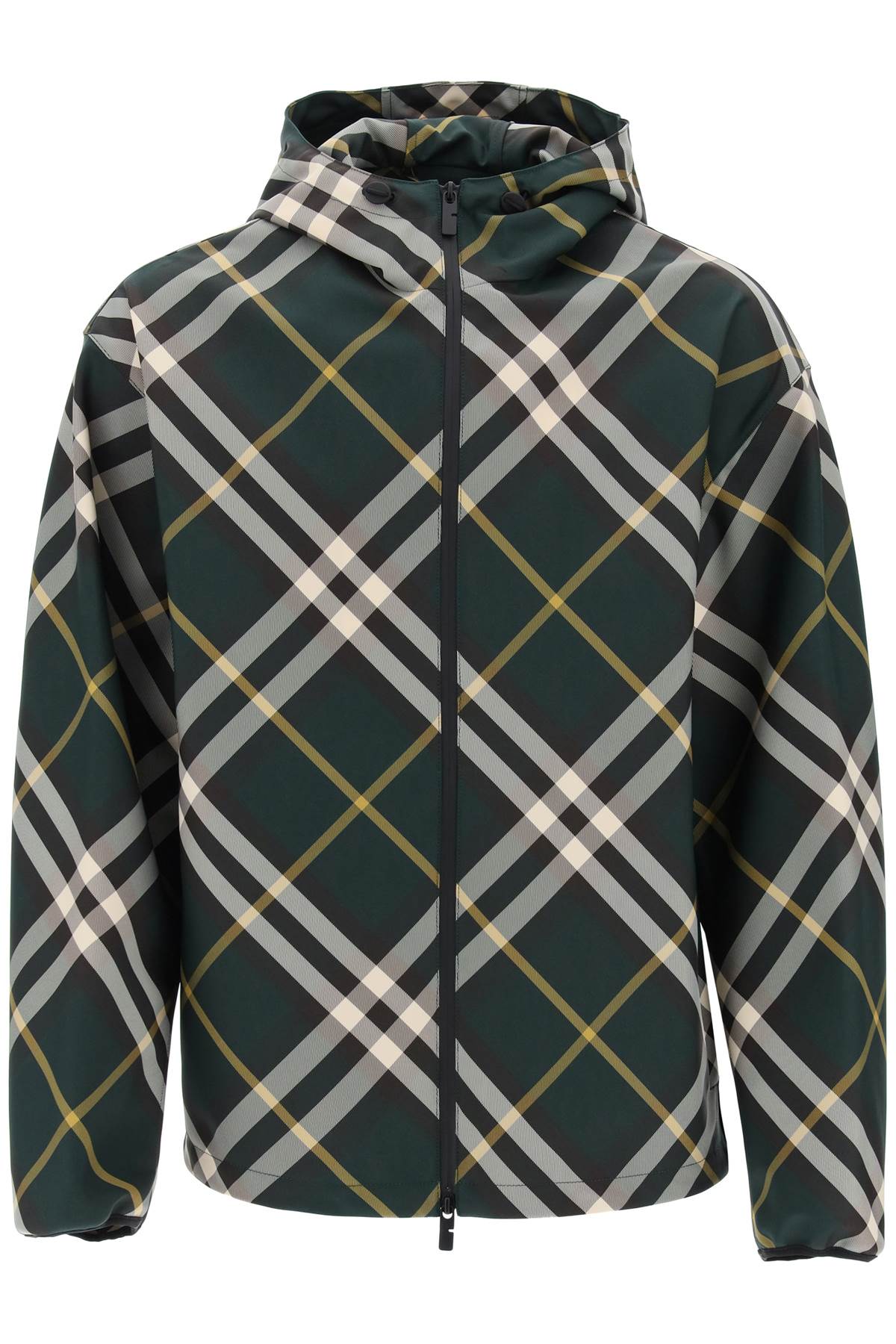 Burberry BURBERRY ered hooded jacket