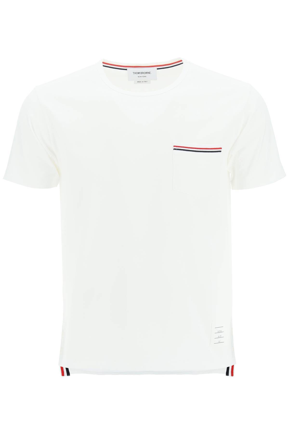 Thom Browne THOM BROWNE t-shirt with chest pocket