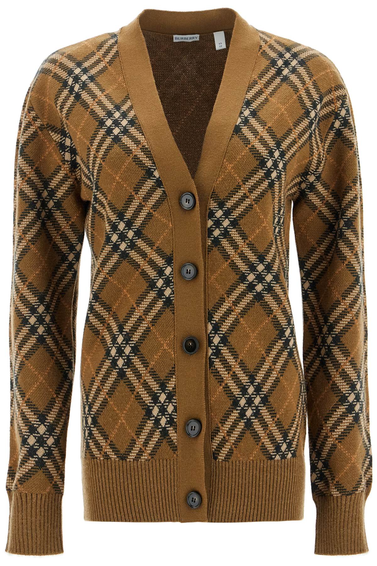 Burberry BURBERRY ered wool and mohair cardigan sweater