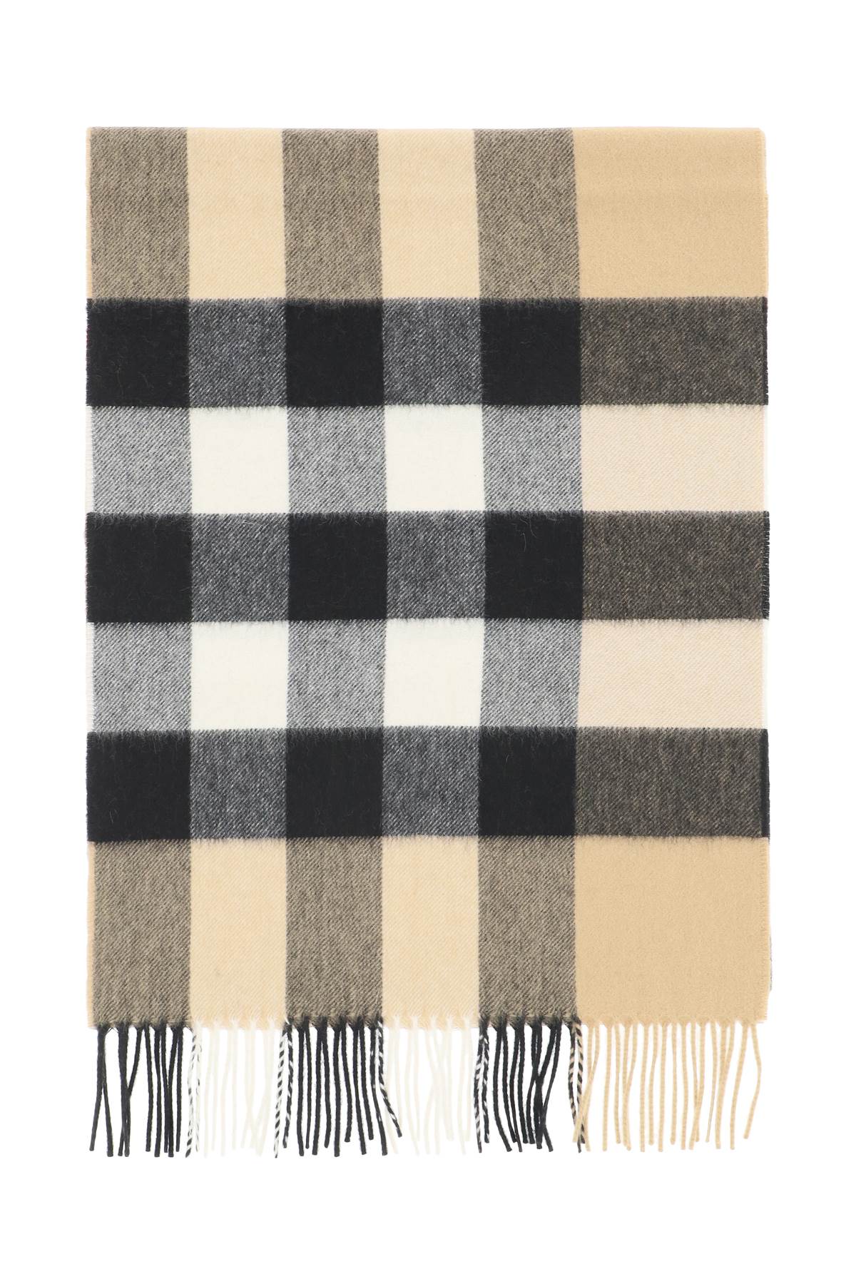 Burberry BURBERRY cashmere tartan scarf