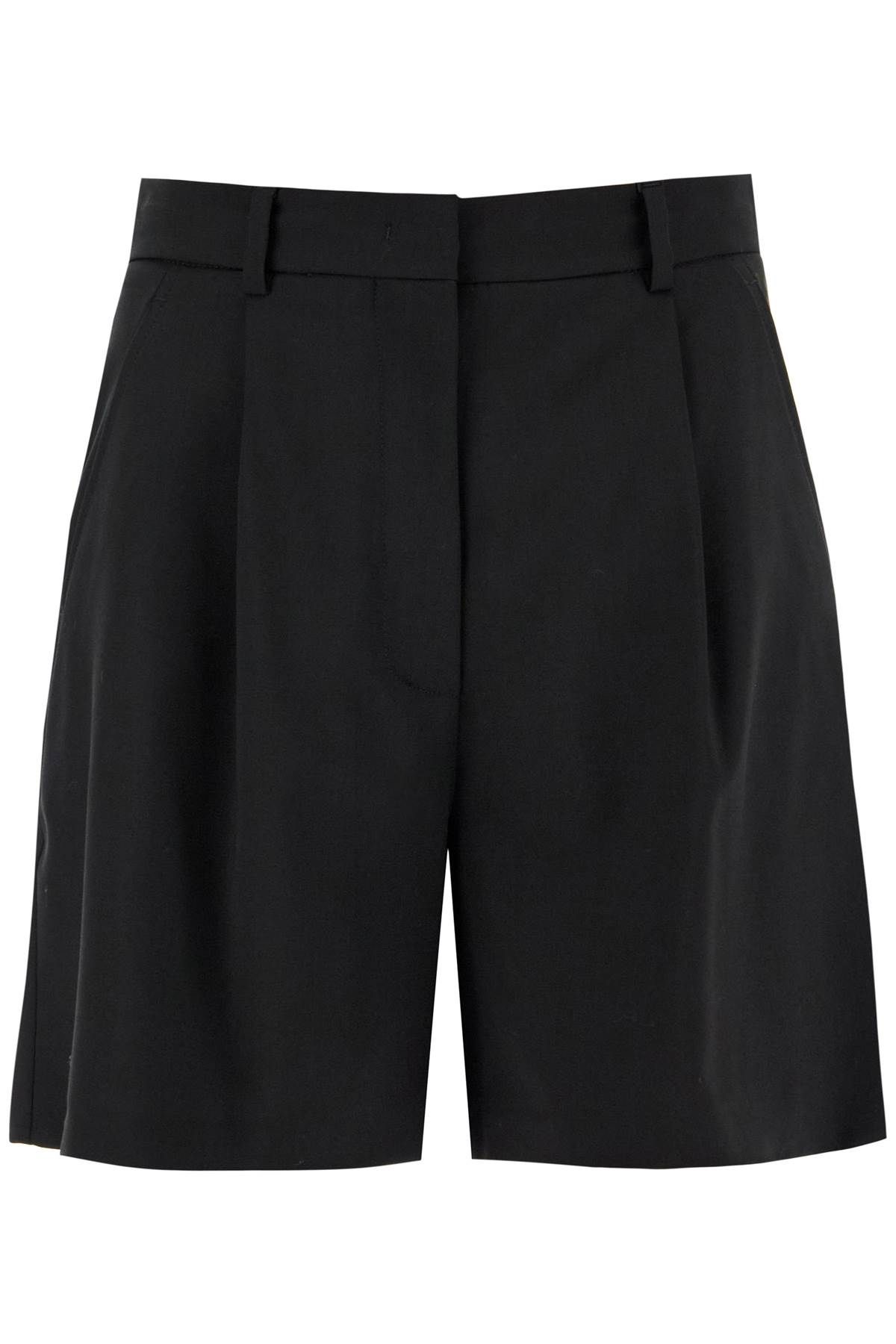 Weekend Max Mara WEEKEND MAX MARA flared lightweight wool shorts