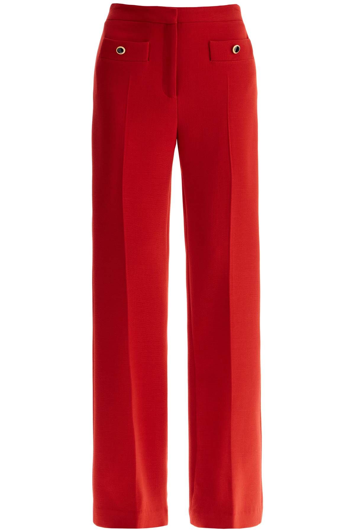 Alessandra Rich ALESSANDRA RICH tailored wool bootcut trousers for