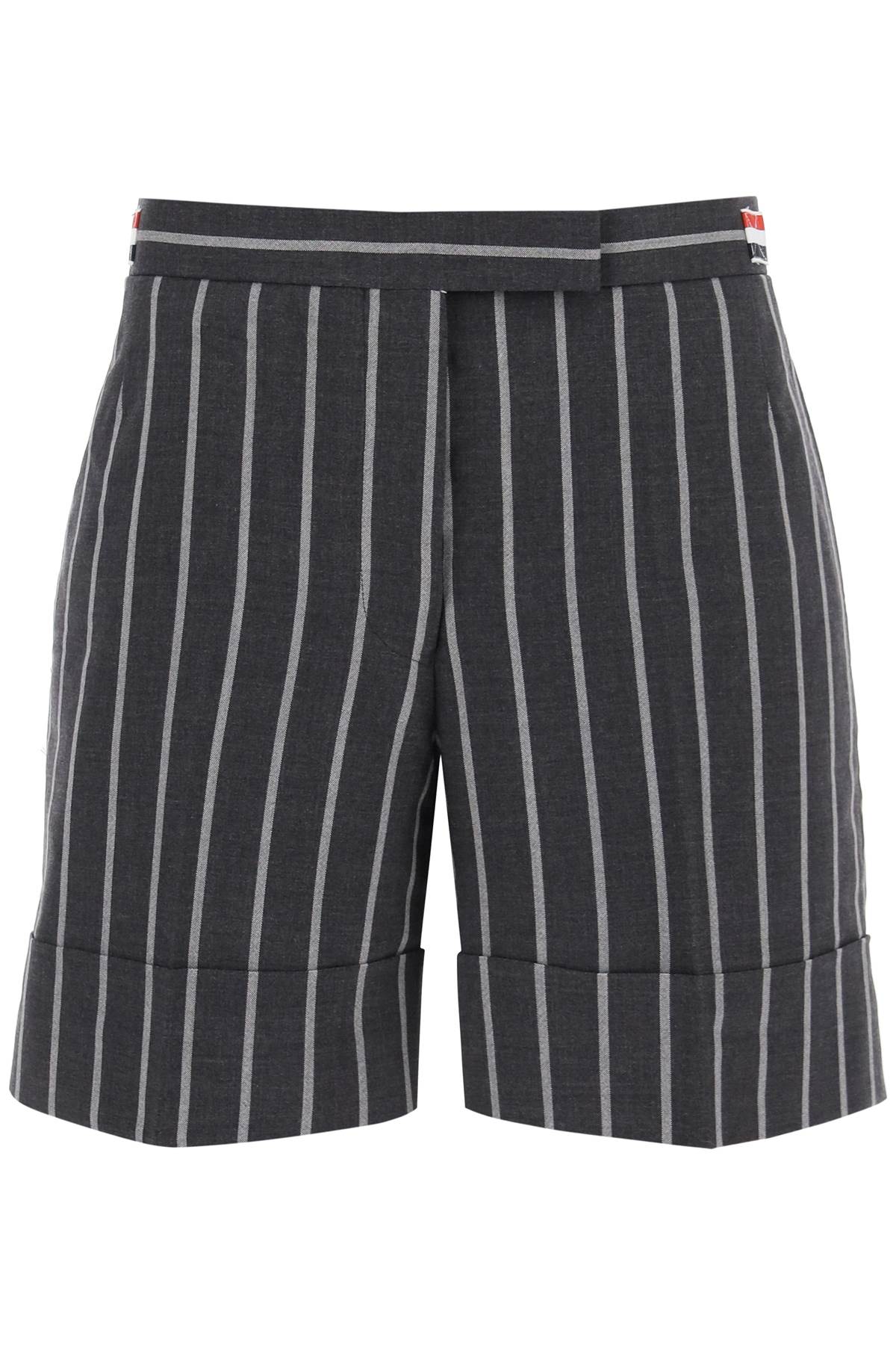 Thom Browne THOM BROWNE striped tailoring shorts