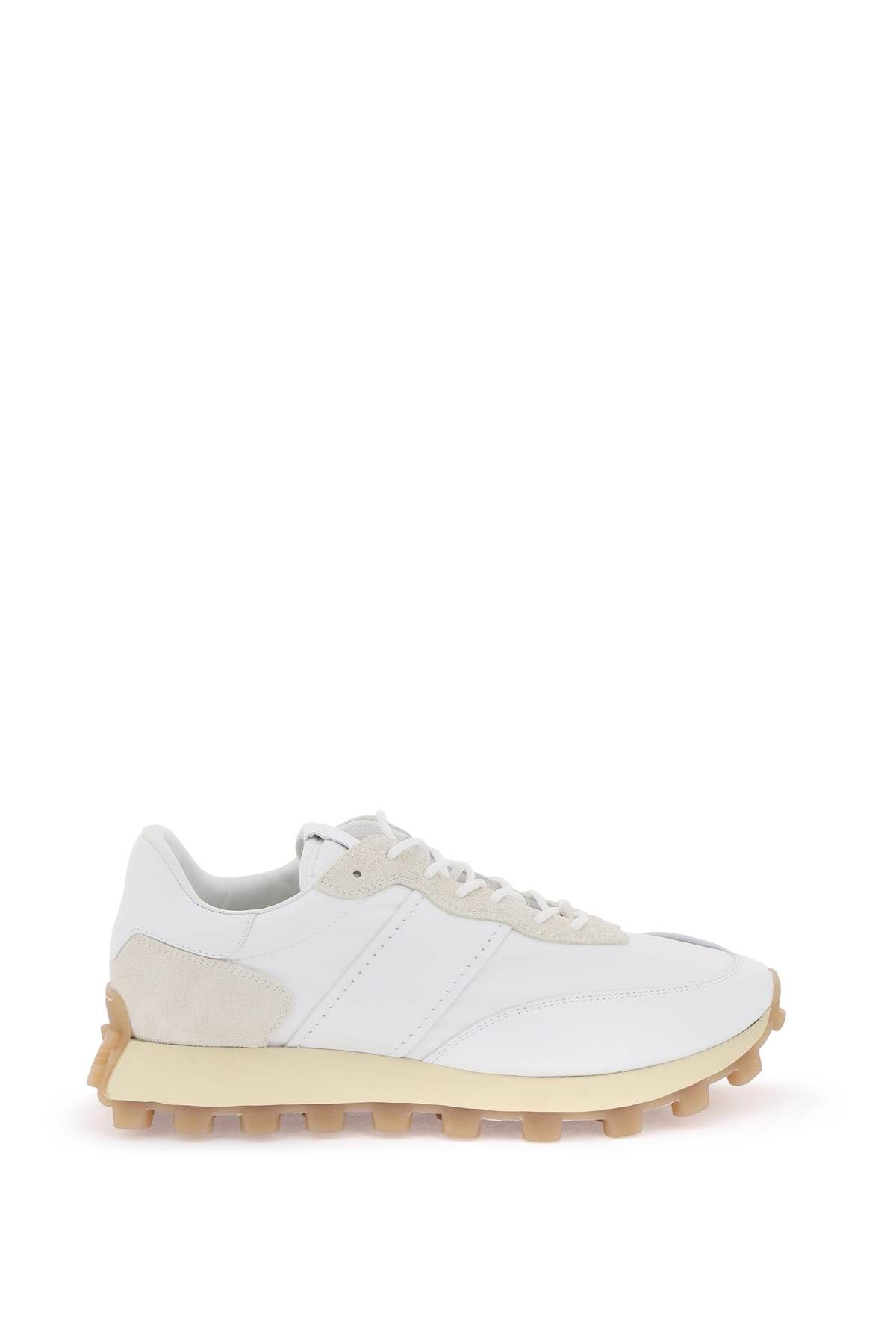 Tod's TOD'S leather and fabric 1t sneakers