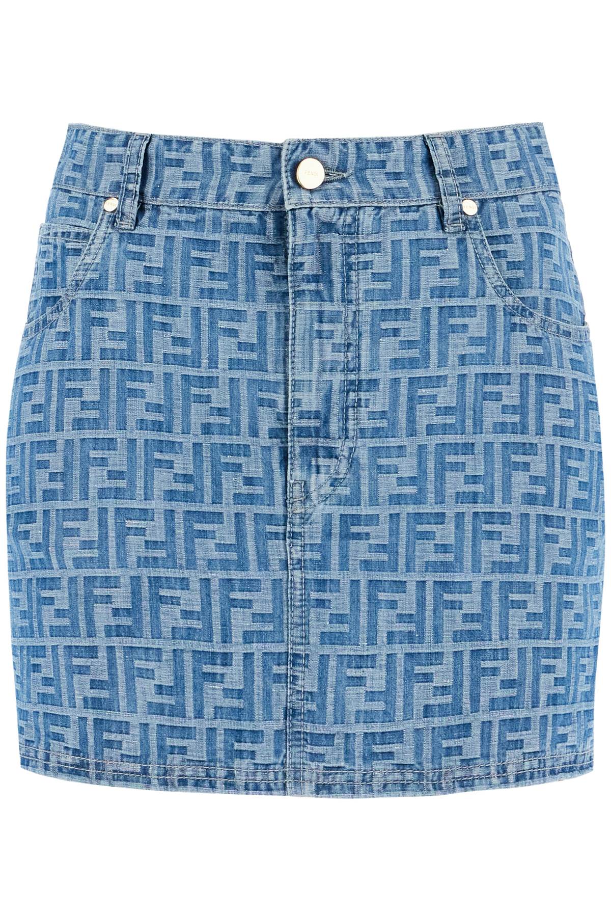 FENDI FENDI chambray ff mini