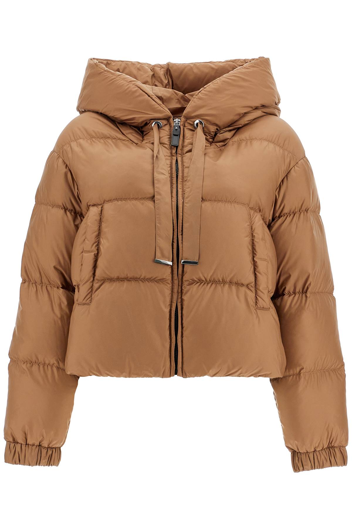 MAX MARA THE CUBE MAX MARA THE CUBE short hooded down jacket