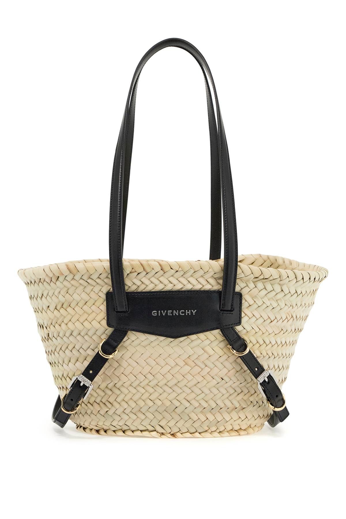 Givenchy GIVENCHY raffia voyou shoulder bag