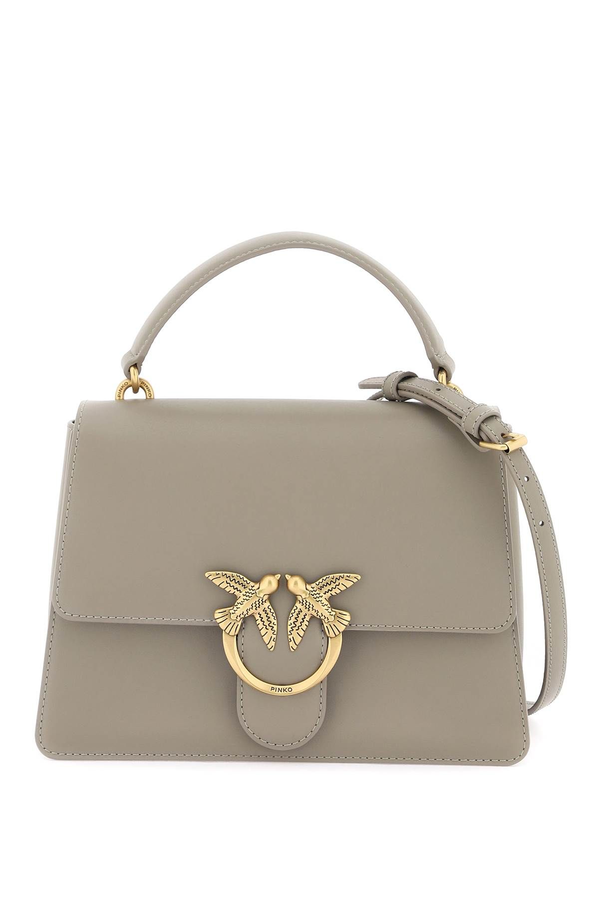 Pinko PINKO love one top handle classic light bag