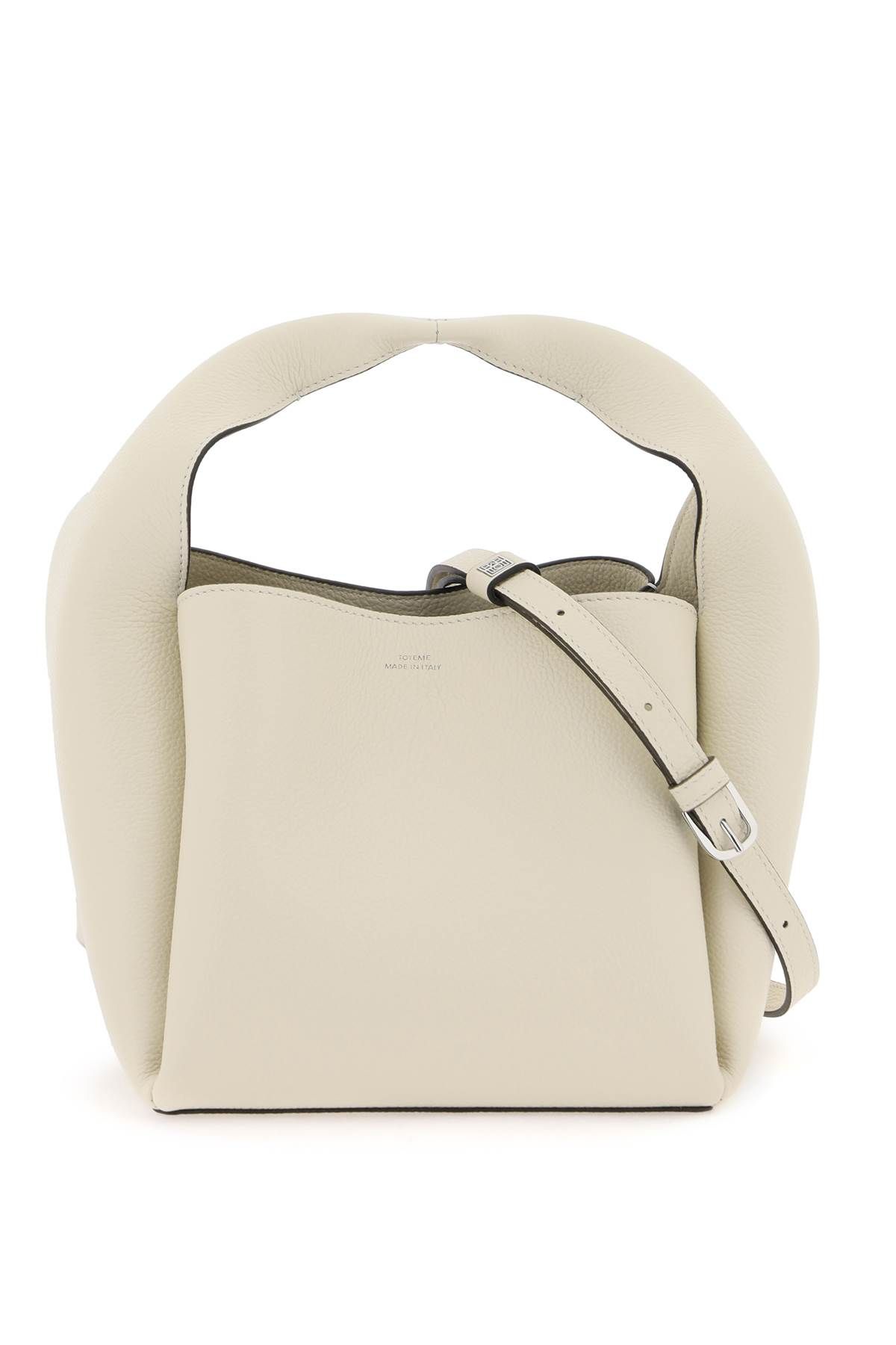 Toteme TOTEME hammered leather bucket bag