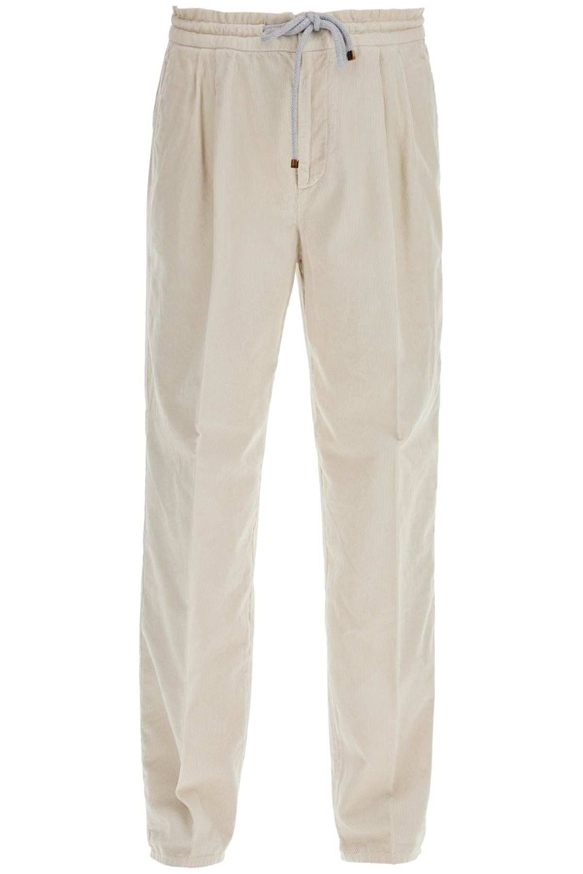 Brunello Cucinelli BRUNELLO CUCINELLI corduroy leisure fit pants