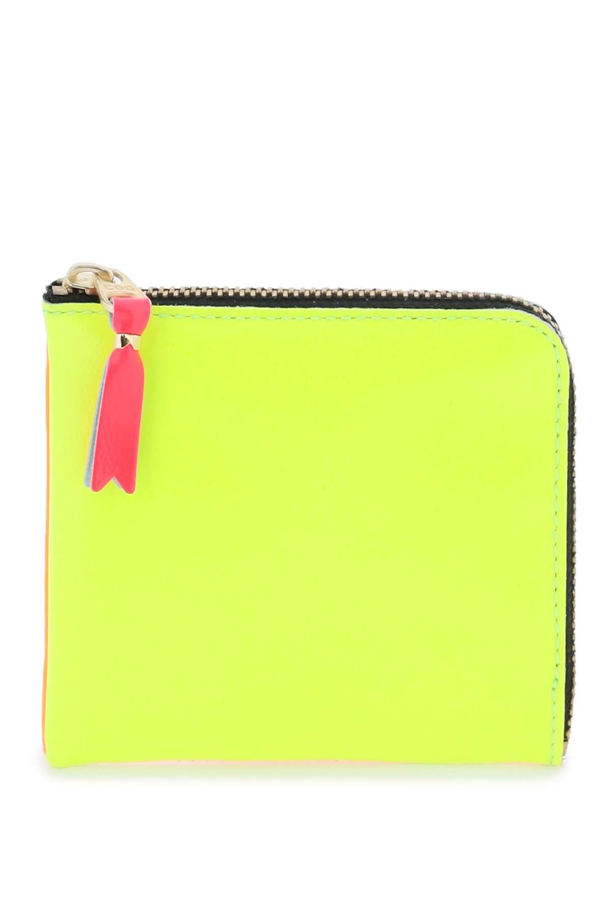 COMME DES GARCONS WALLET COMME DES GARCONS WALLET super fluo flat wallet