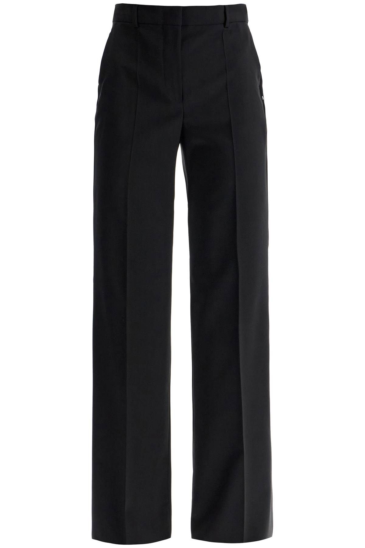 Sportmax SPORTMAX flared wool stretch pants