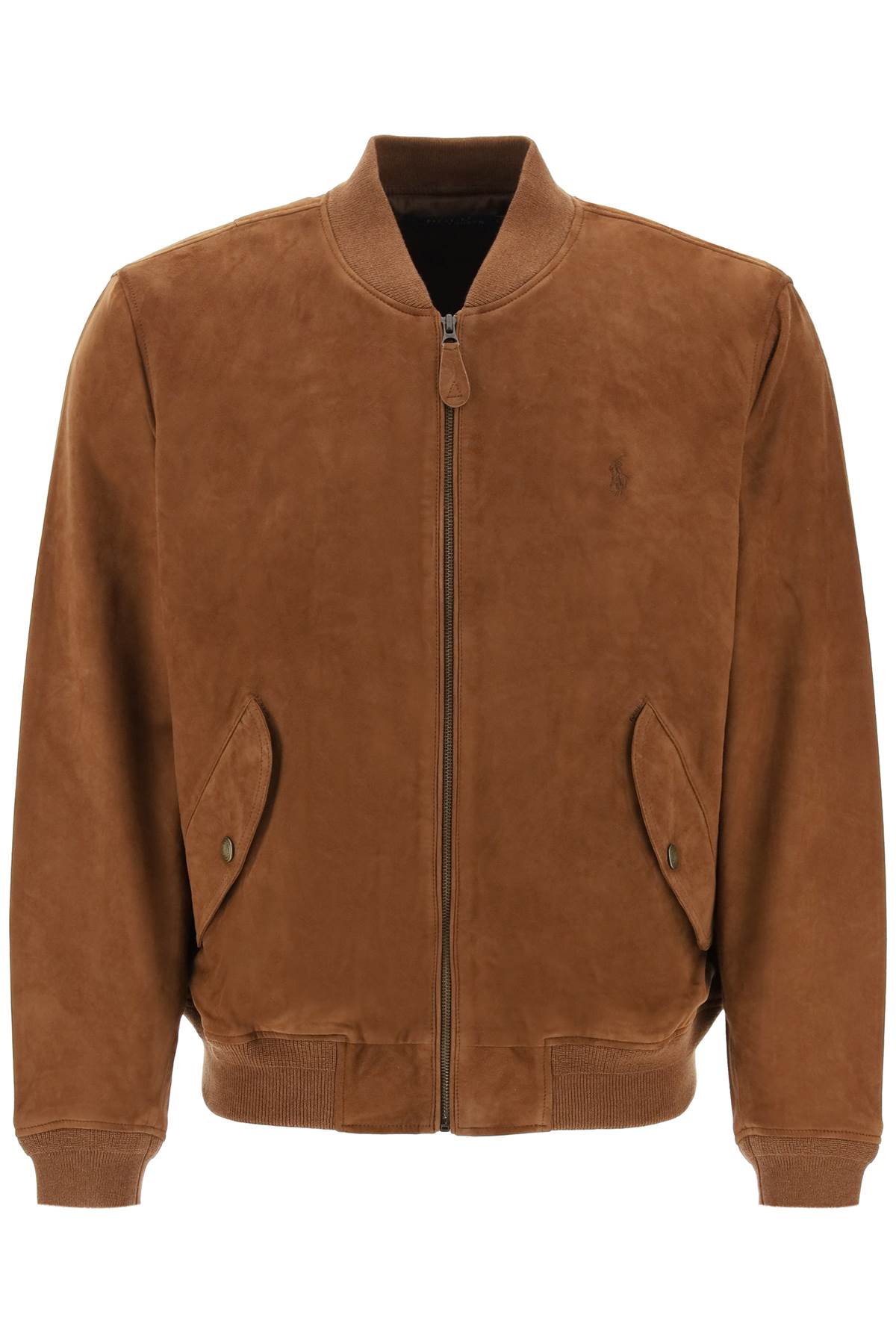 Polo Ralph Lauren POLO RALPH LAUREN suede leather bomber jacket