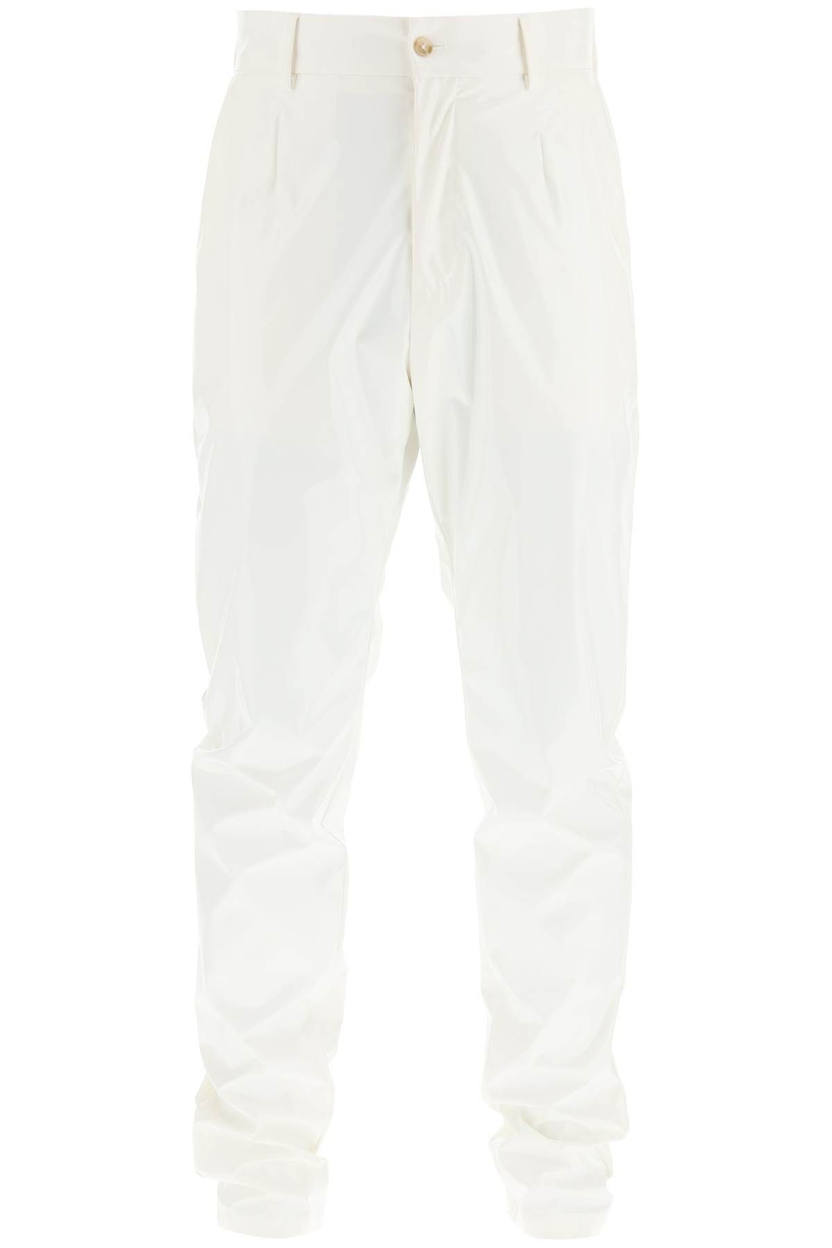 Dolce & Gabbana DOLCE & GABBANA glossy nylon trousers