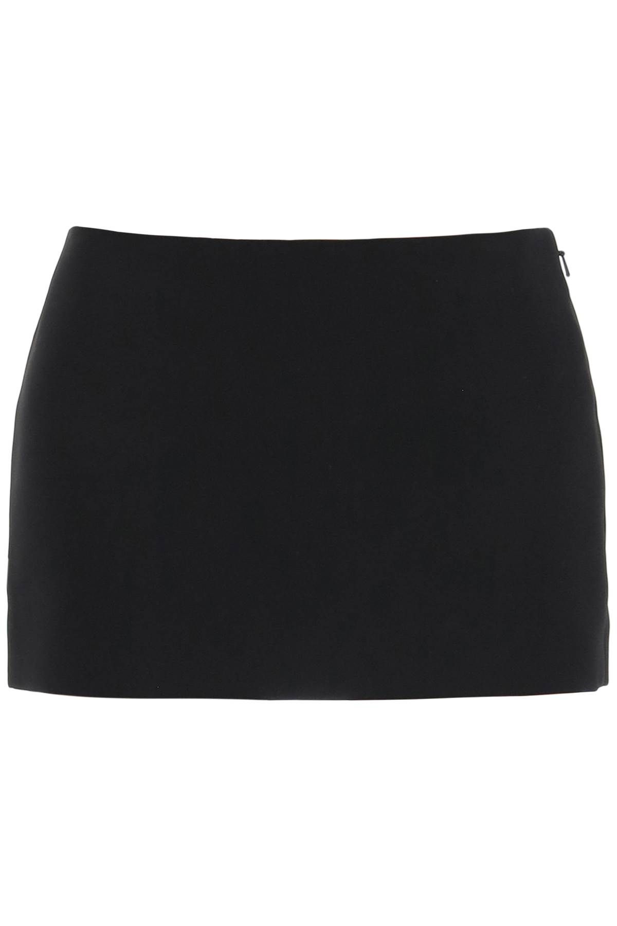 Khaite KHAITE jett low-rise mini skirt