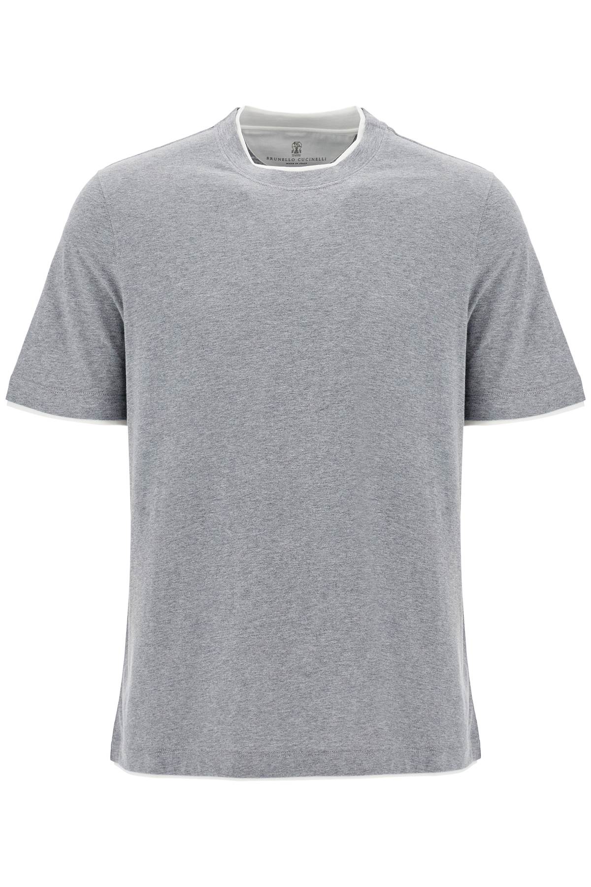 Brunello Cucinelli BRUNELLO CUCINELLI layered-effect t-shirt