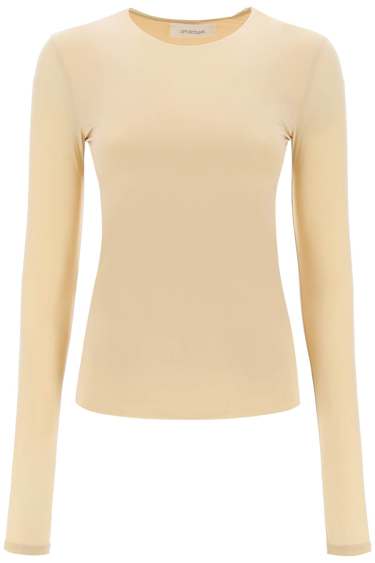 Sportmax SPORTMAX stretch jersey long-sleeved t-shirt