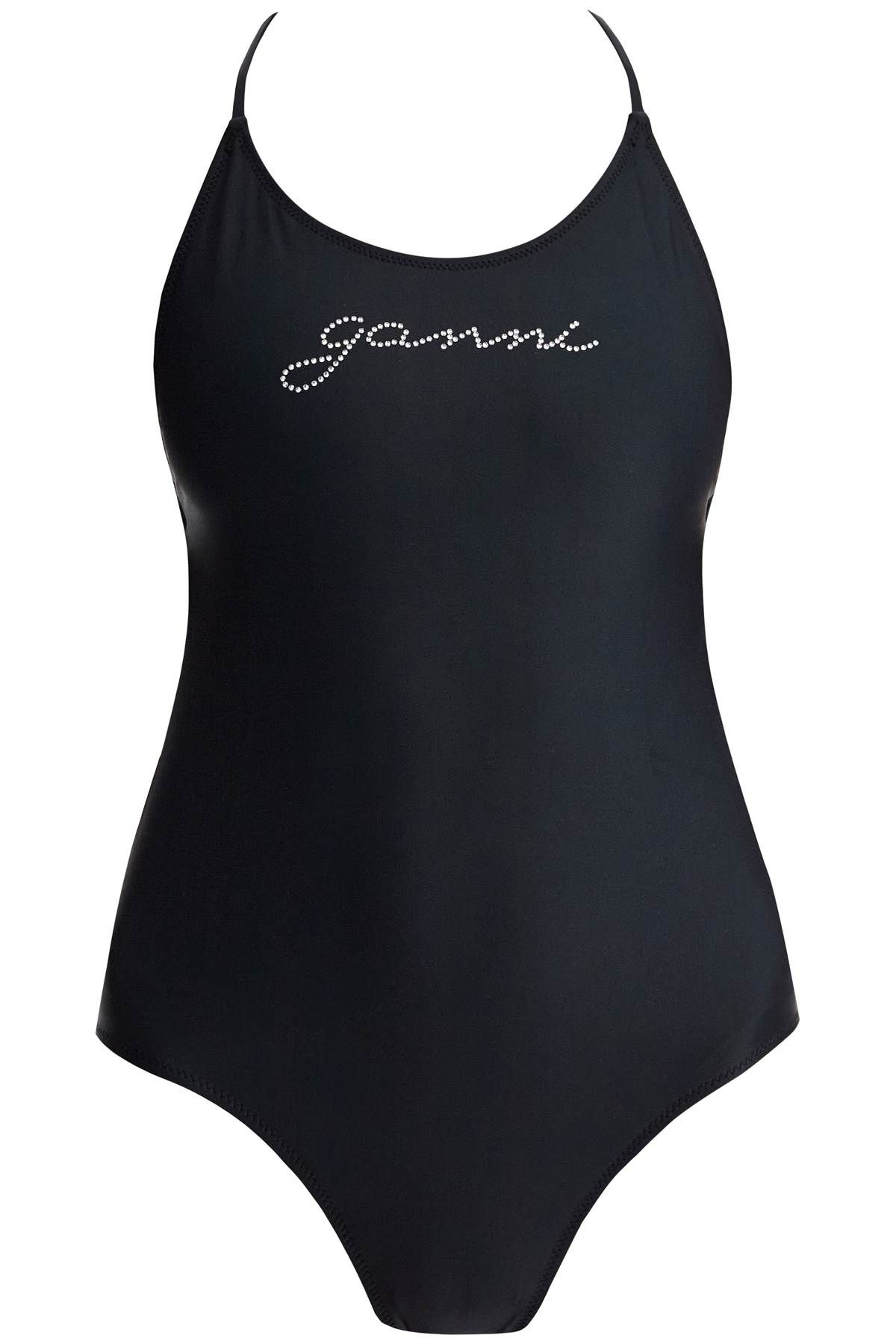 Ganni GANNI one-piece swimsuit with logo