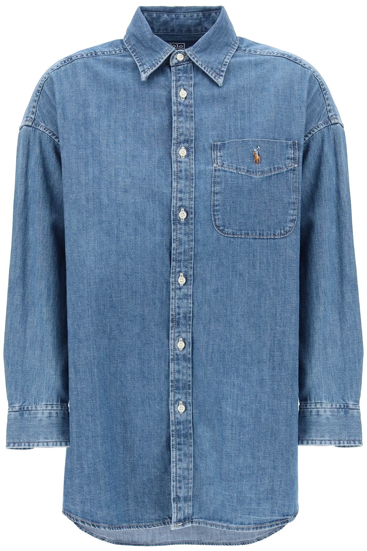 Polo Ralph Lauren POLO RALPH LAUREN denim oversized shirt for women