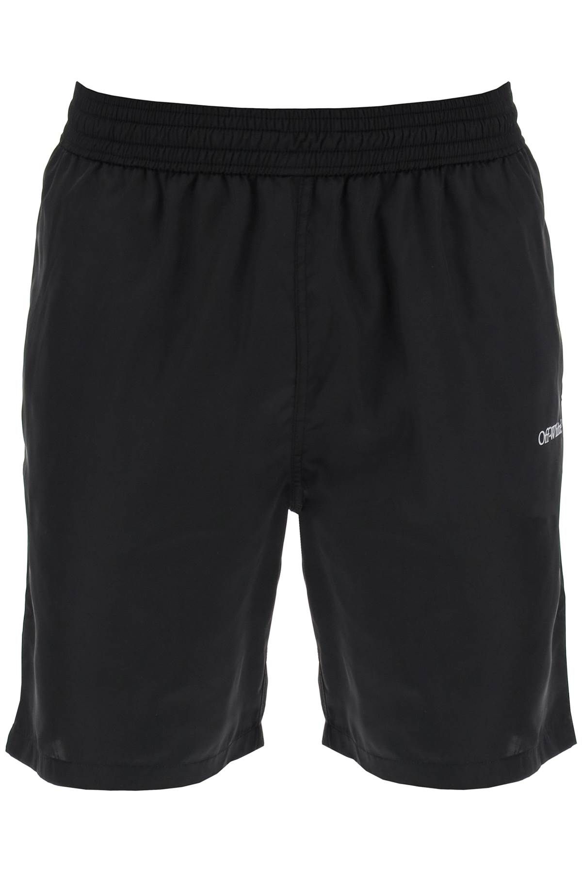 OFF-WHITE OFF-WHITE surfer sea bermuda shorts