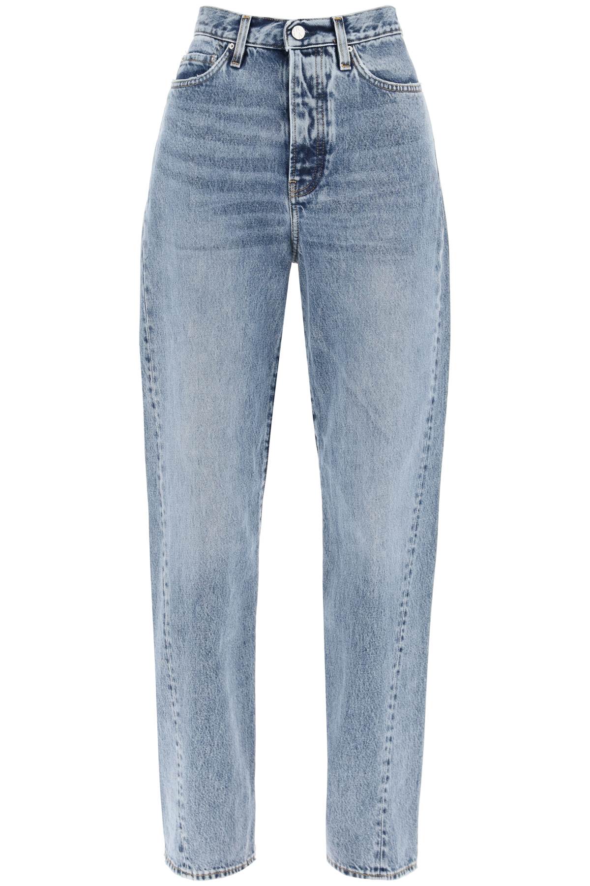 Toteme TOTEME twisted seam straight jeans