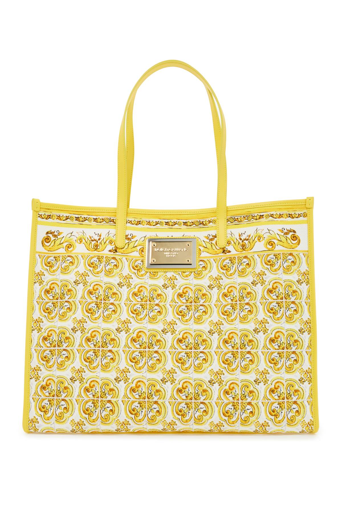 Dolce & Gabbana DOLCE & GABBANA maiolica large shopping bag