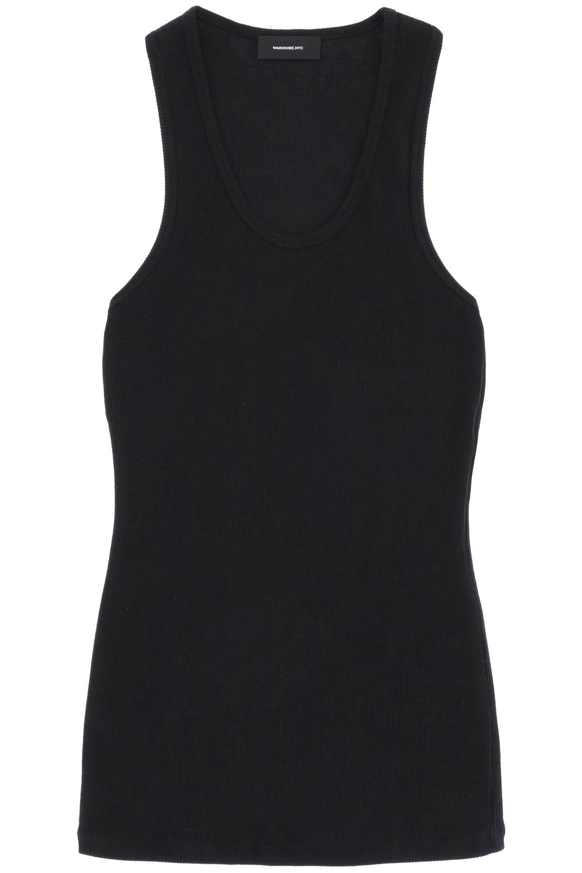 WARDROBE.NYC WARDROBE. NYC ribbed sleeveless top with