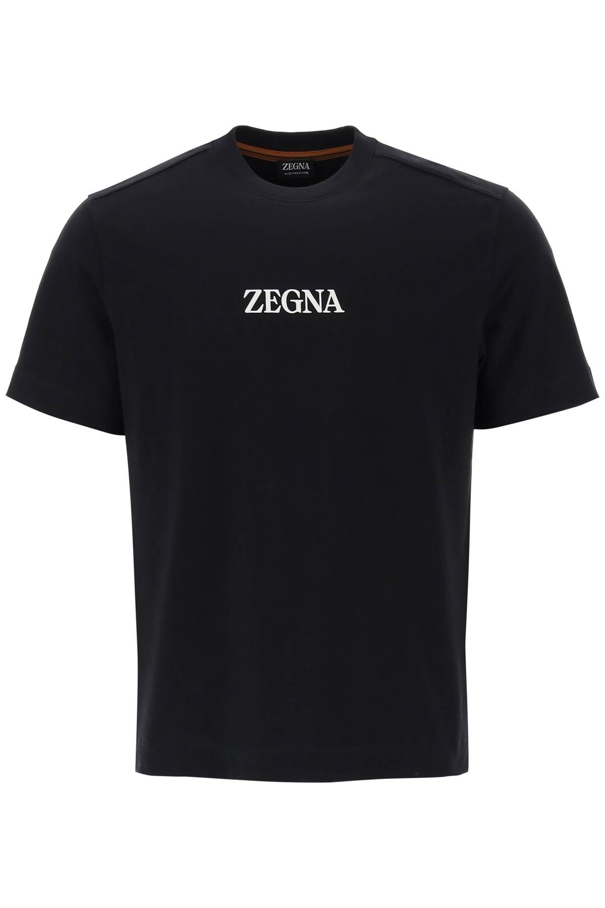 zegna ZEGNA t-shirt with rubberized logo