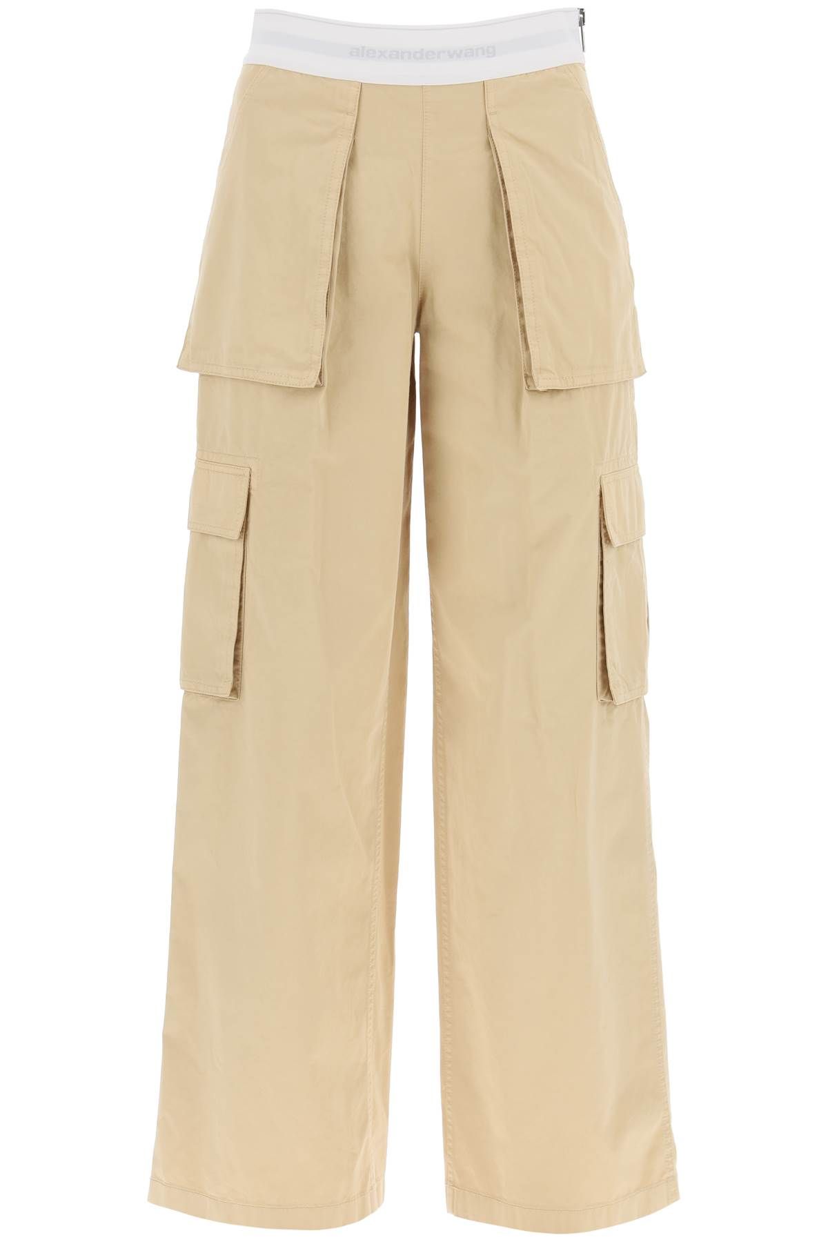 Alexander Wang ALEXANDER WANG rave cargo pants with elastic waistband