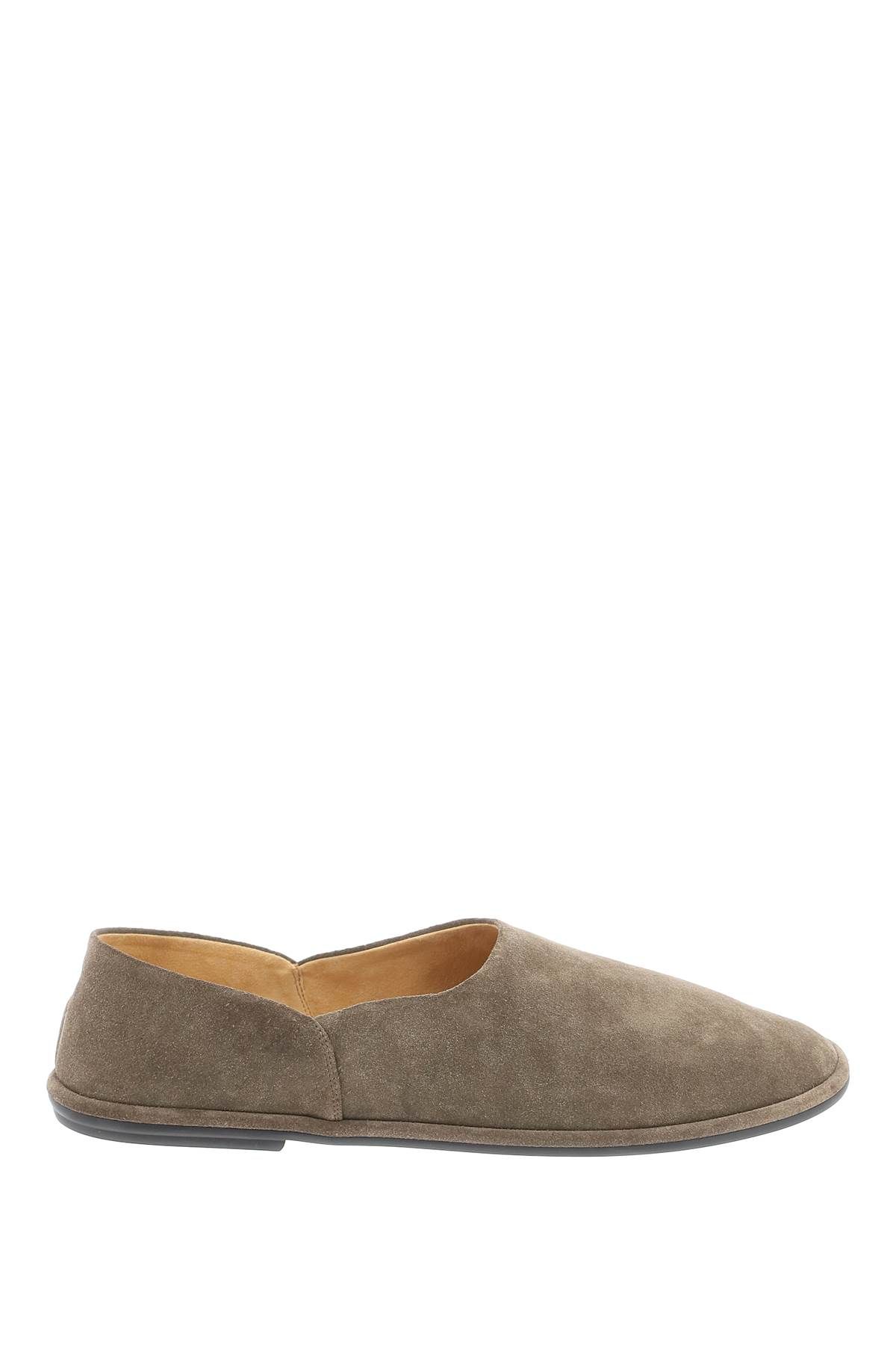 The Row THE ROW suede canal slip-on