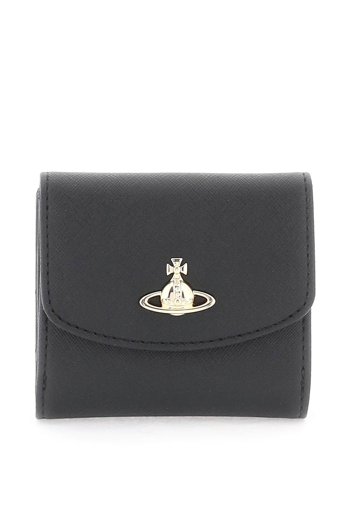 Vivienne Westwood VIVIENNE WESTWOOD saffiano faux leather bi-fold