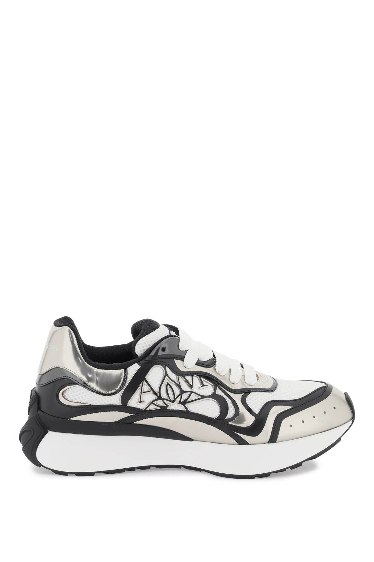 Alexander McQueen ALEXANDER MCQUEEN leather sprint runner sneakers